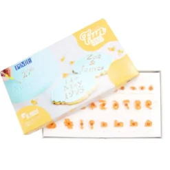 Cerf Dellier Tampons embosseurs chiffres Fun Fonts PME (x31)