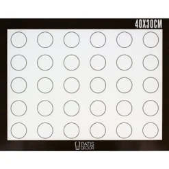 Cerf Dellier Tapis de cuisson silicone pour macarons 40 x 30 cm Best