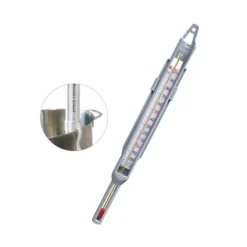 Cerf Dellier Thermomètre confiseur en verre avec gaine de protection +80 +200°C Online
