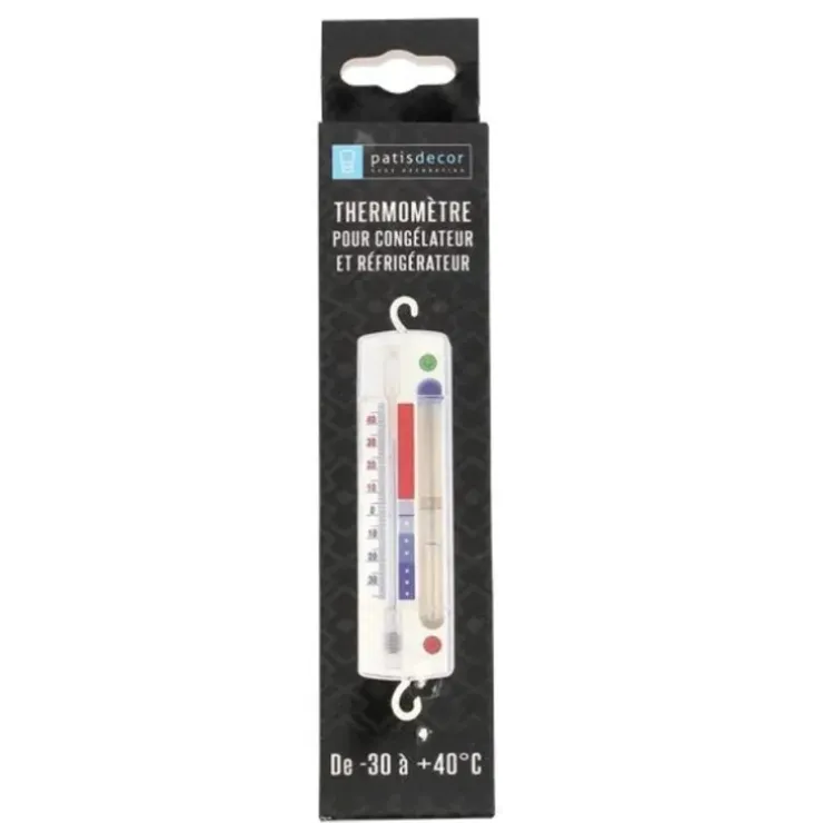 Cerf Dellier Thermomètre frigo et congélateur -30°C +40°C Outlet