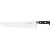 Cerf Dellier Tradition couteau de cuisine forgé monobloc inox 35 cm
