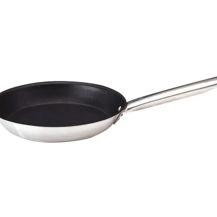 Cerf Dellier Tradition inox poêle anti-adhérente 24 cm Outlet