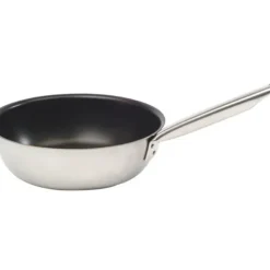 Cerf Dellier Tradition inox sauteuse évasée anti-adhérente 24 cm Clearance