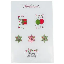 Cerf Dellier Transfert chocolat Anniversaire Sale
