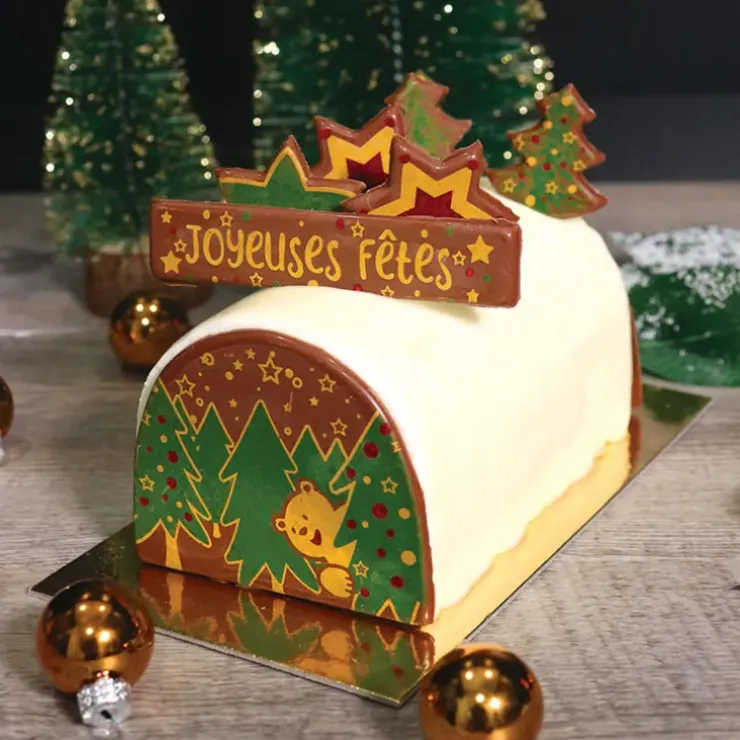 Cerf Dellier Transfert chocolat thème Noël Ourson Sale