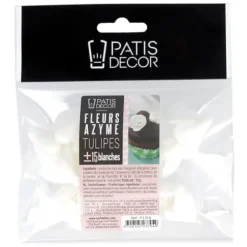 Cerf Dellier Tulipe blanche en azyme (x15) Outlet