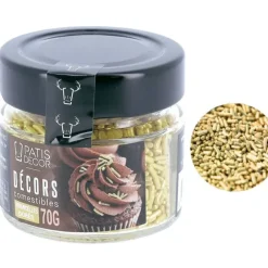 Cerf Dellier Vermicelles comestibles dorés 70 g Hot