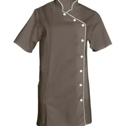 Cerf Dellier Veste manches courtes taupe Odile