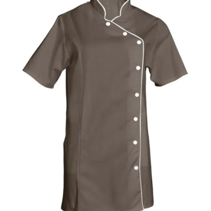 Cerf Dellier Veste manches courtes taupe Odile