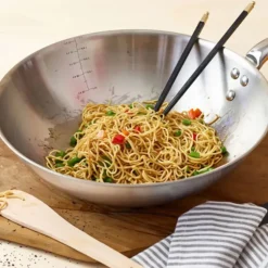Cerf Dellier Wok ALCHIMY 32 cm de Buyer Discount
