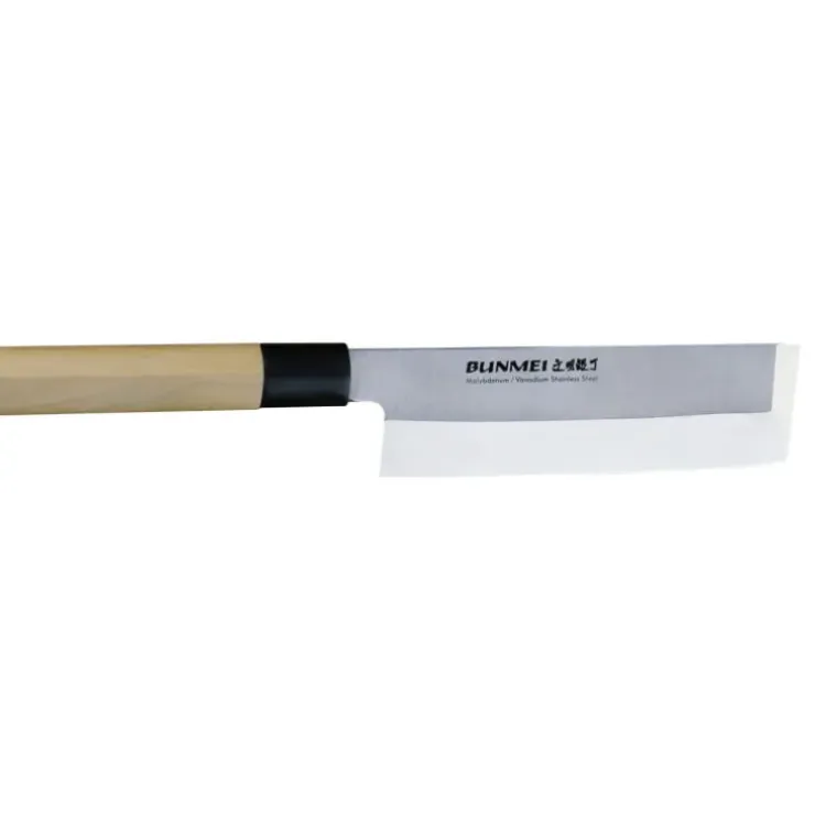 Cerf Dellier Yoshikin Bunmei couteau à légumes usuba inox lame épaisse 18 cm